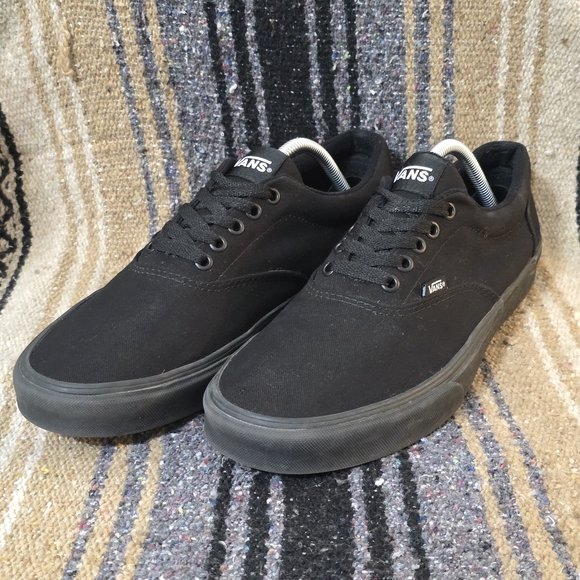 Vans Doheny Black/Black Authentic Classic Canvas Sneakers Size 11 - Picture 1 of 7